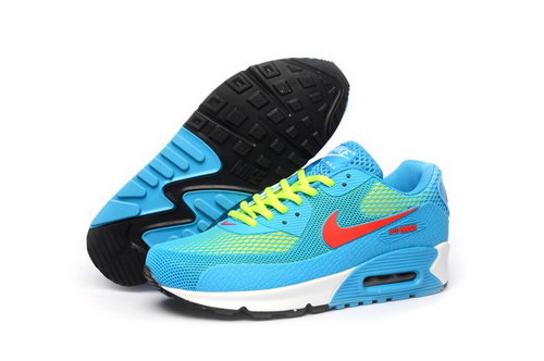 Nike Air Max 90 Kpu Tpu Mens Shoes Baby Blue Pink Yellow Low Cost